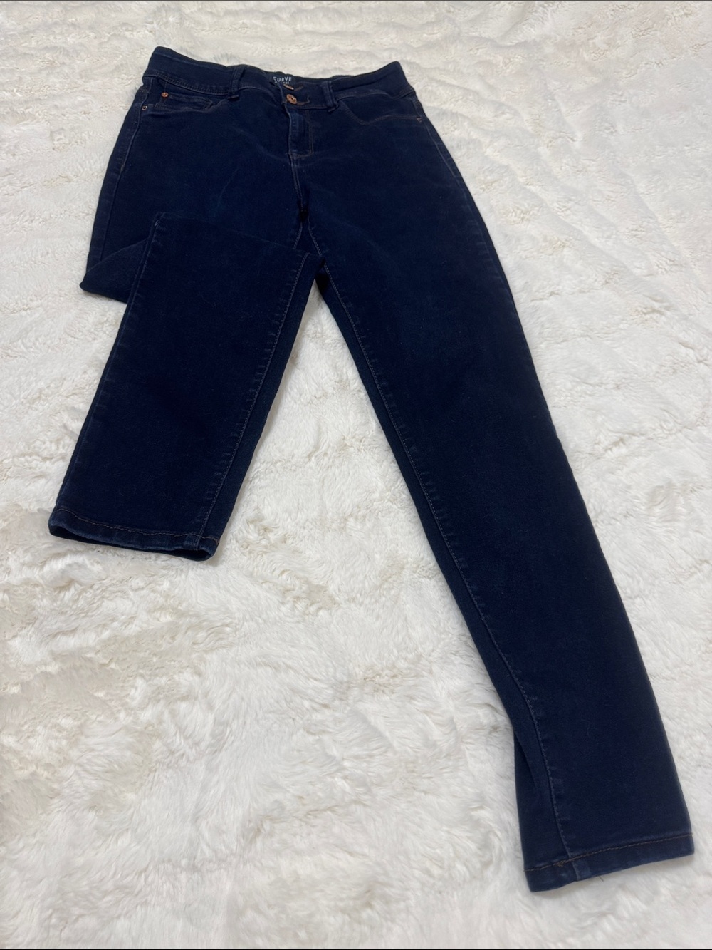 Curve Appeal Dark Navy Skinny Jeans